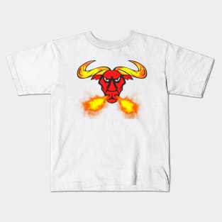 angry bull Kids T-Shirt